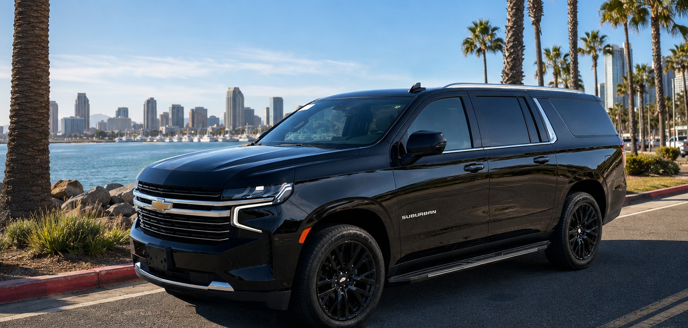 Chevrolet Suburban — Elite Mexico Tours fleet Chevrolet Suburban SUV used by Elite Mexico Tours for private San Diego to Baja transportation