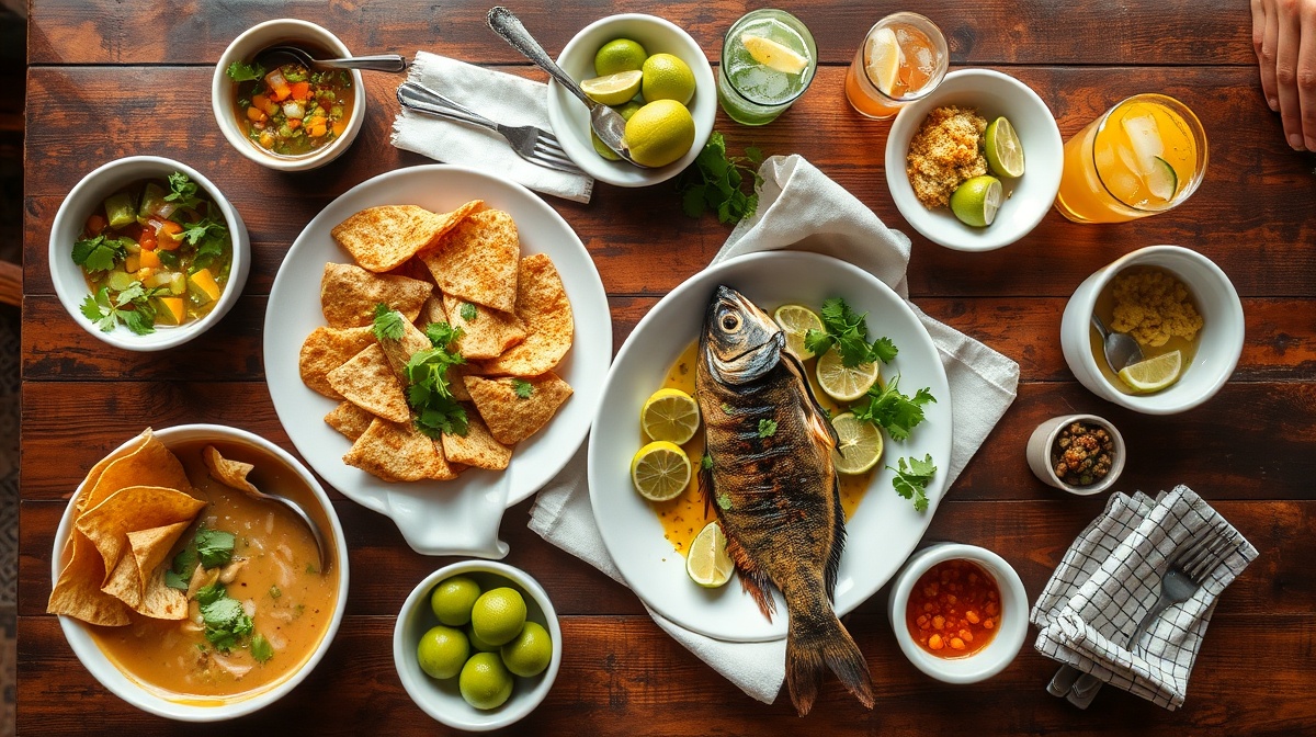Tijuana food tour illustration
